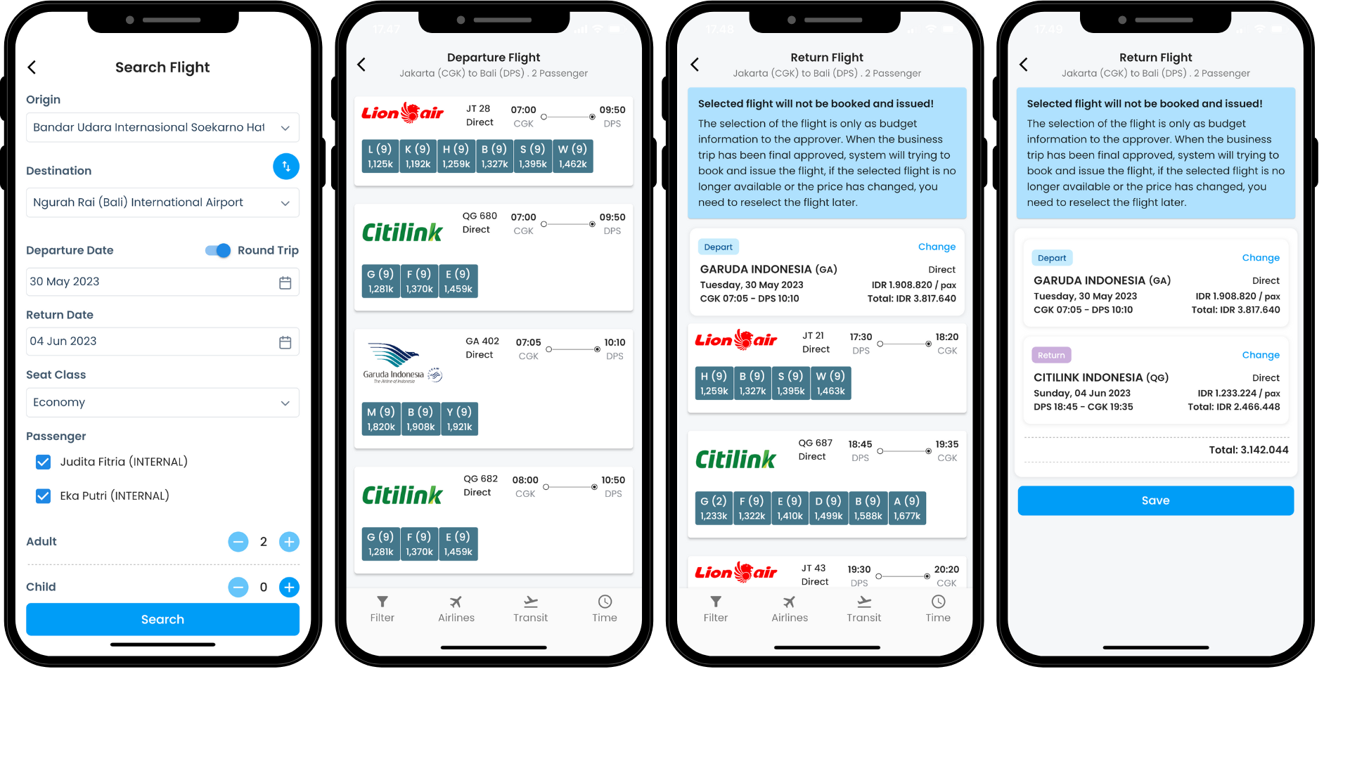 bisnistrip Search, book and issue flight tickets becomes easier